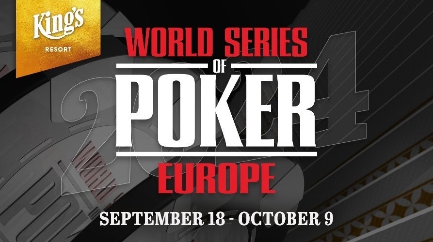 WSOP Europe 2024 zmení dátum a prinesie 15 náramkov