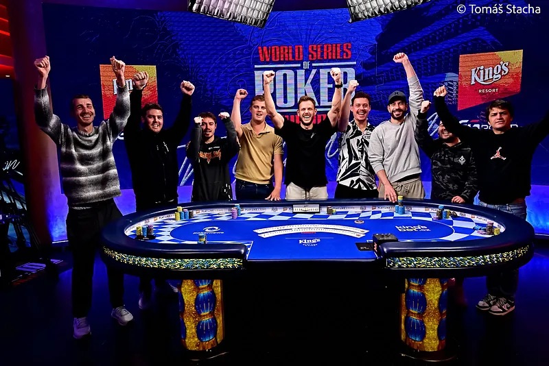 We know the names of the WSOPE Main Event finalists, who will take home €1,300,000?