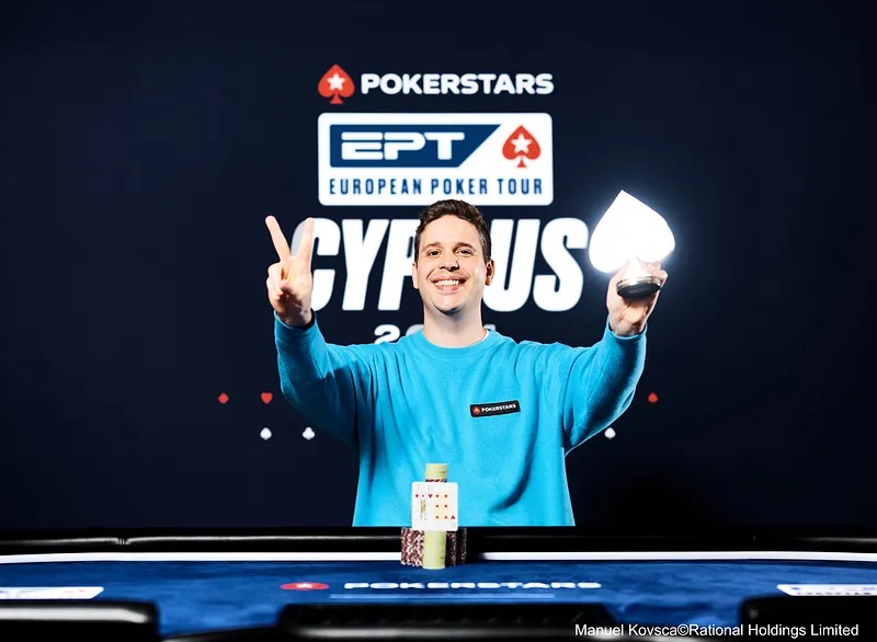 Elias Gutierrez wins two 25k HR, 45 players left in EPT Cyprus Main Event